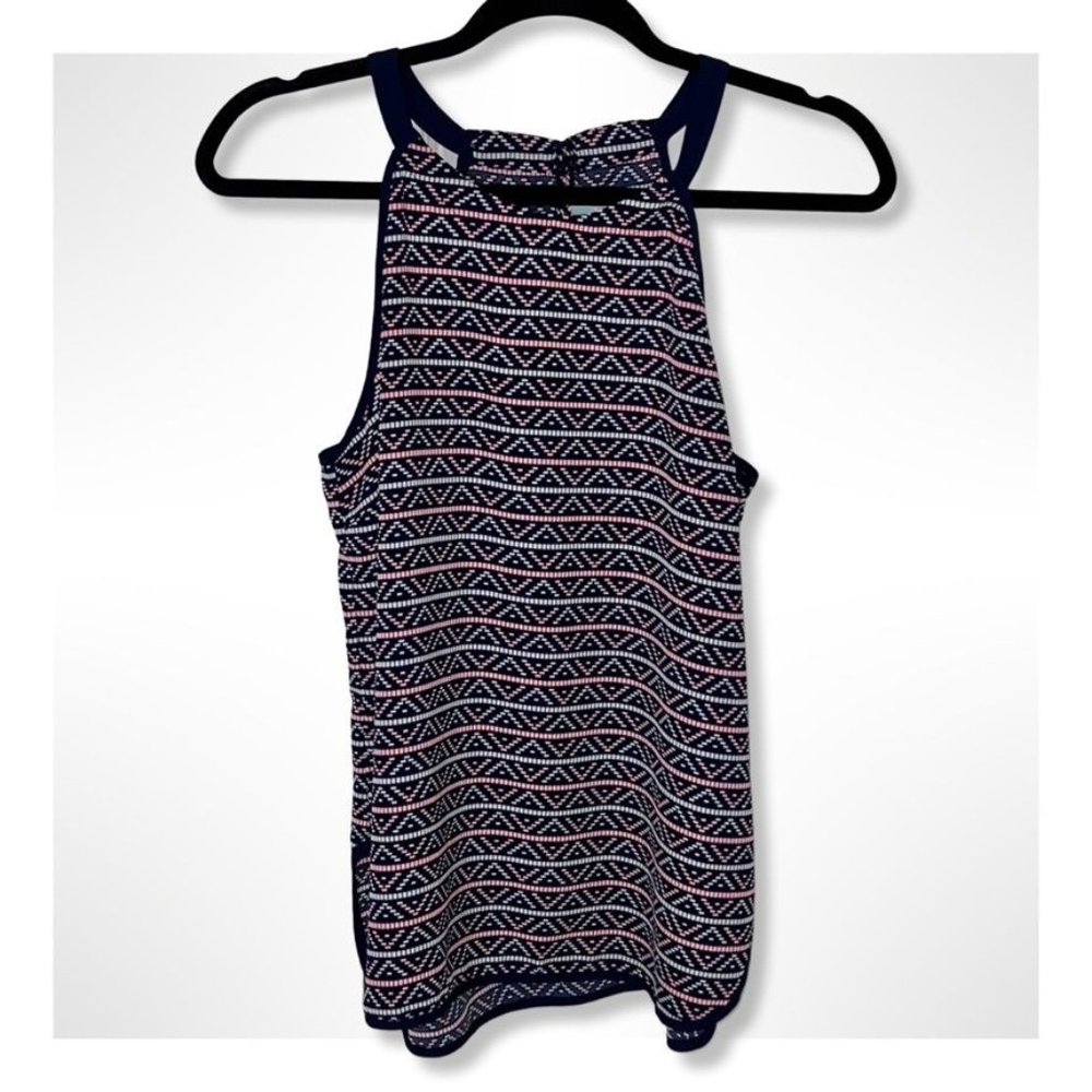 SKIES ARE BLUE HALTER TANK TOP M